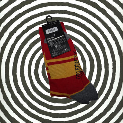 Harry Potter Gryffindor Crew Socks Size (Adult 10-13)