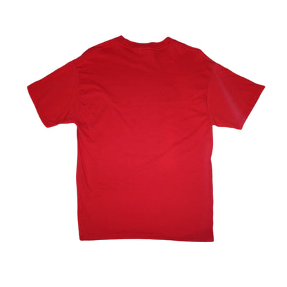 Disney Store 2004 Red & Blue Felt Mickey Mouse T-Shirt -Medium