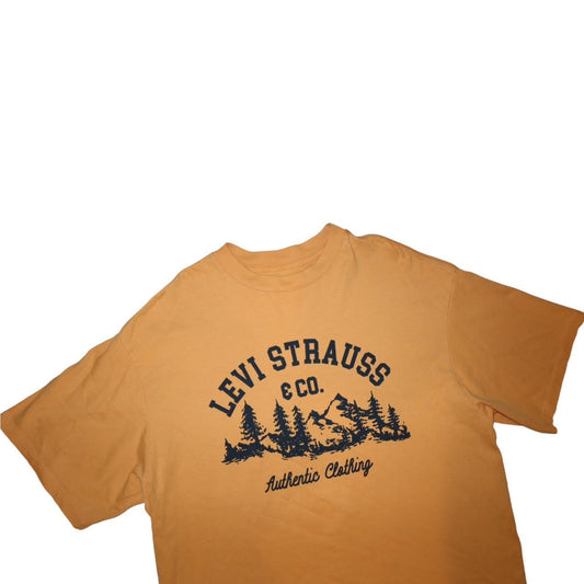 Levi's Strauss Authentic Clothing Mountain T-Shirt Men’s -Small