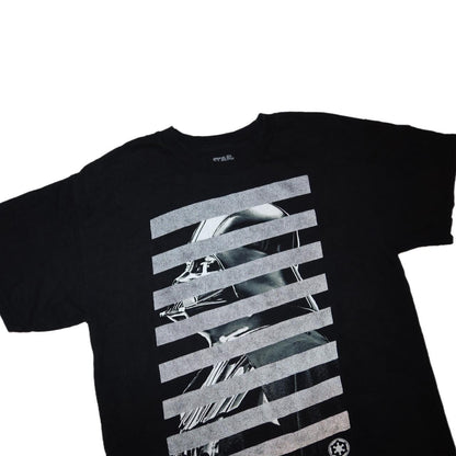 Star Wars Darth Vader Striped Black T-Shirt -Large