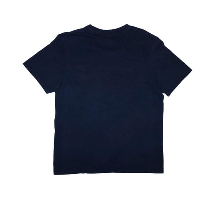 Adidas Blue Spell Out Logo Navy T-Shirt Men’s -Large