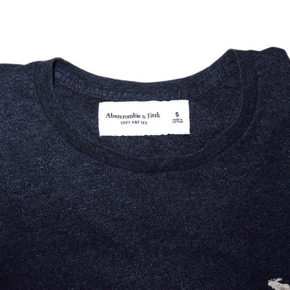 Abercrombie & Fitch Polo Navy Soft T-Shirt Men’s -Small