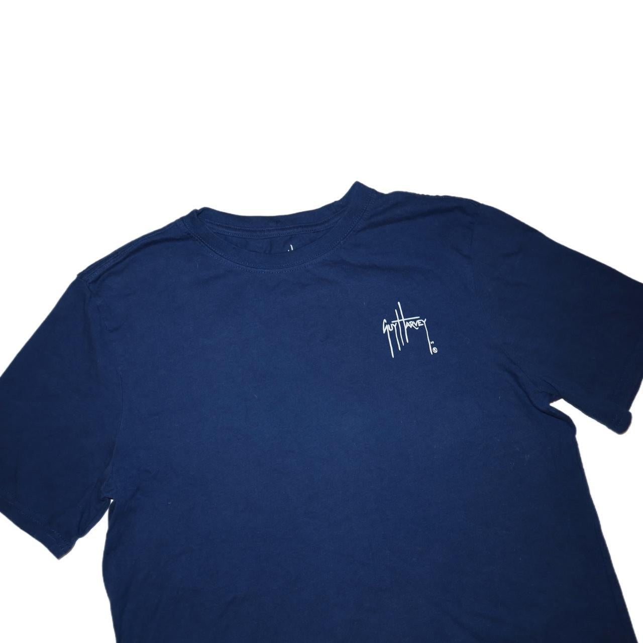 Guy Harvey An American Tradition Graphic Navy T-Shirt Men’s -Medium