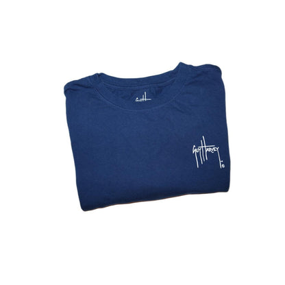 Guy Harvey An American Tradition Graphic Navy T-Shirt Men’s -Medium