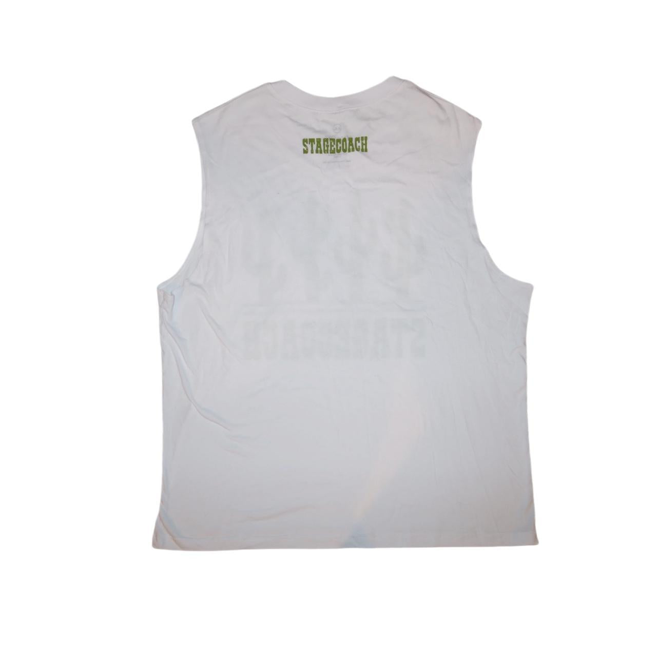 STAGECOACH Graphic White Tank Men’s -XXL