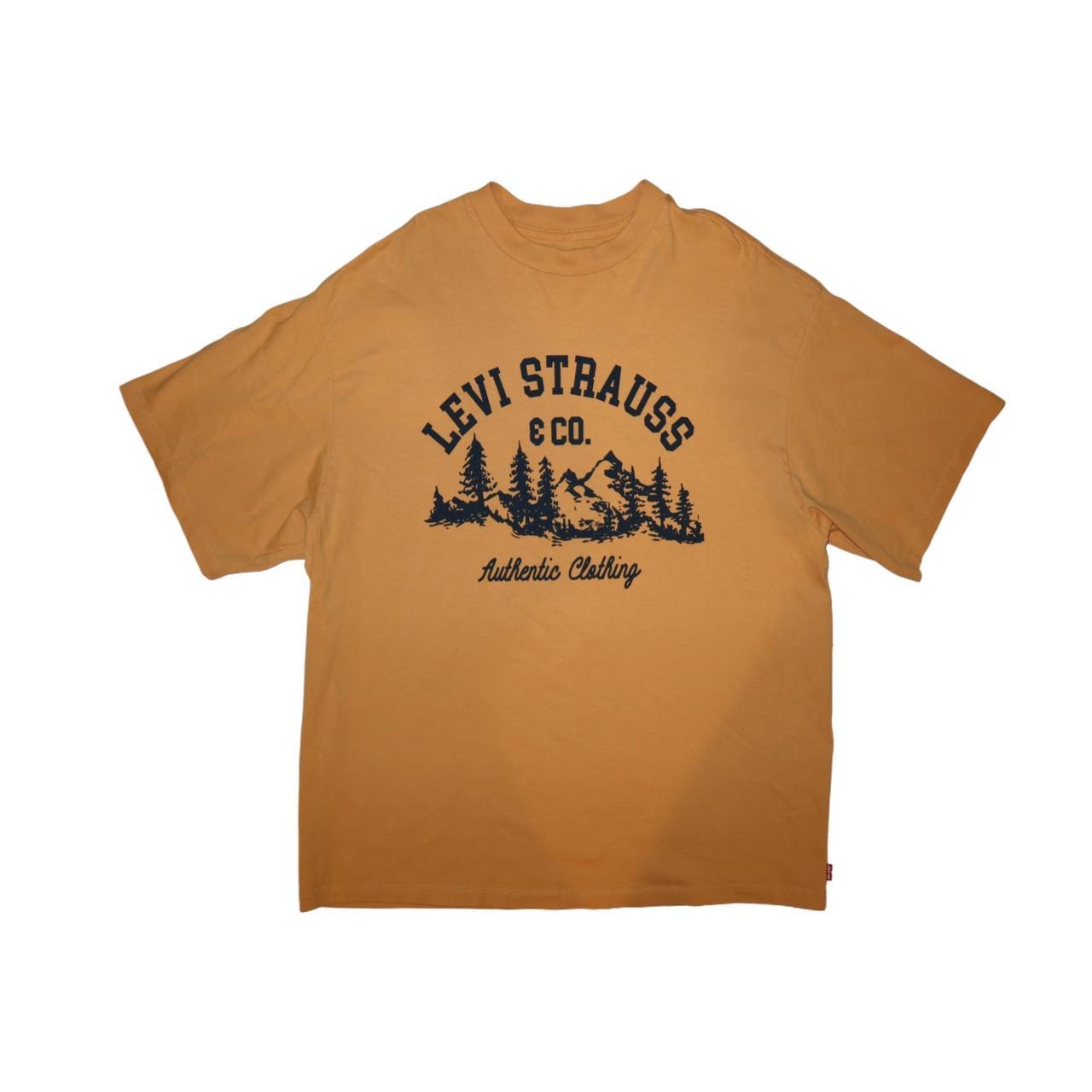 Levi's Strauss Authentic Clothing Mountain T-Shirt Men’s -Small